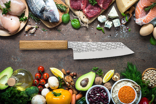 Bunka Messer und Kiritsuke Messer