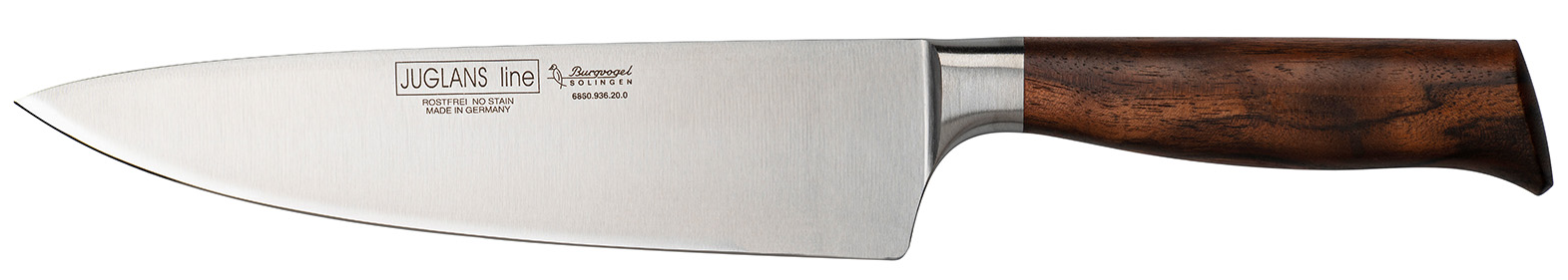 Burgvogel Walnussholz Messer "Juglans Line"