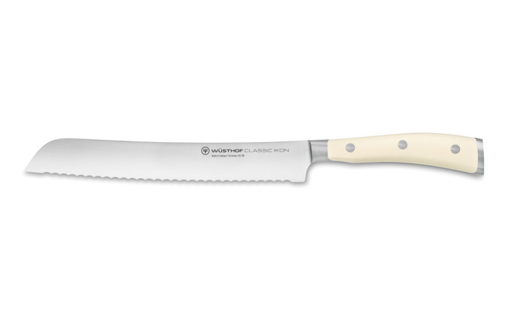 Wüsthof Classic Ikon weiß Brotmesser 20 cm 1040431020 Wüsthof Classic Ikon weiß Brotmesser 20 cm 1040431020