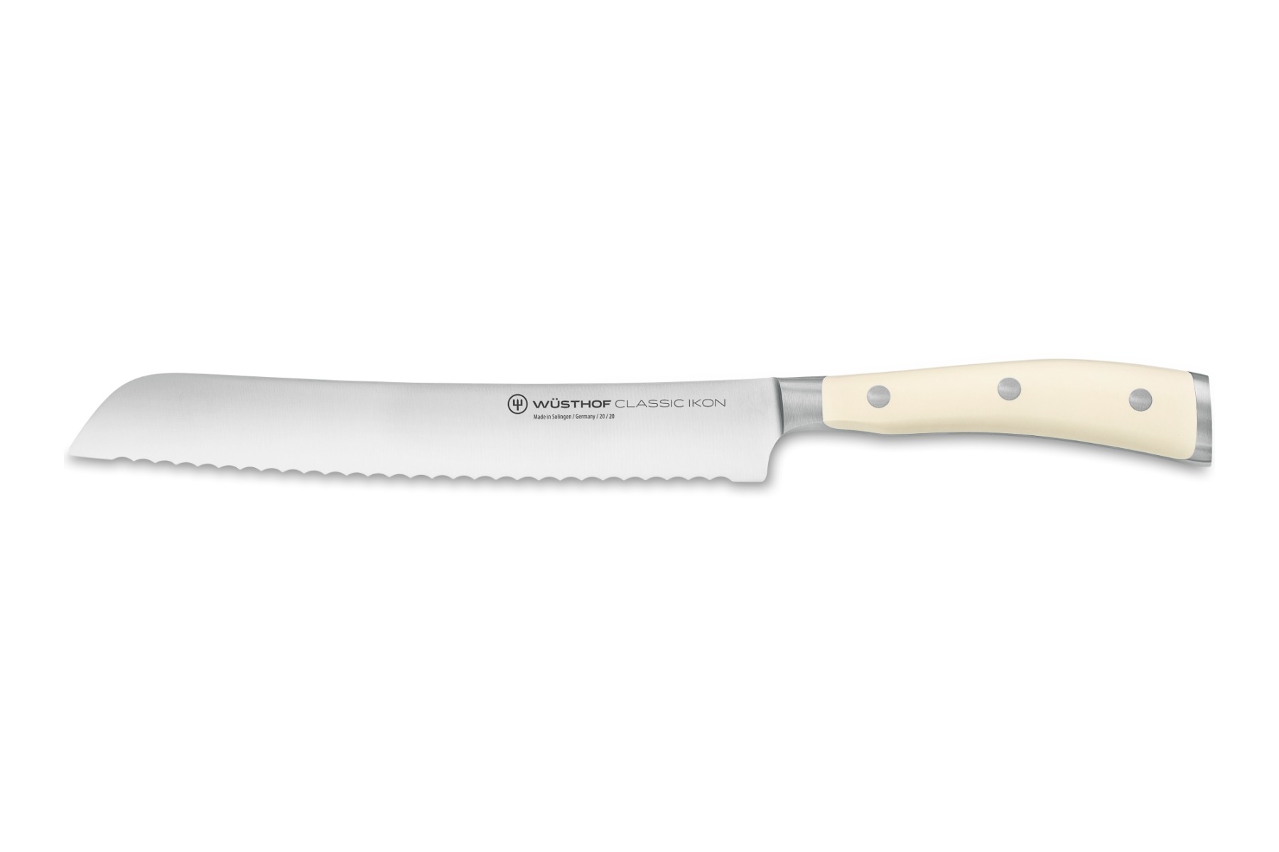 1040431020 Brotmesser 20 cm "Classic Ikon Creme"