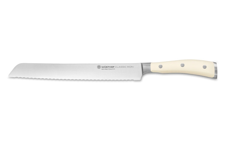 Wüsthof Classic Ikon weiß Brotmesser 23 cm 1040431023 Wüsthof Classic Ikon weiß Brotmesser 23 cm 1040431023