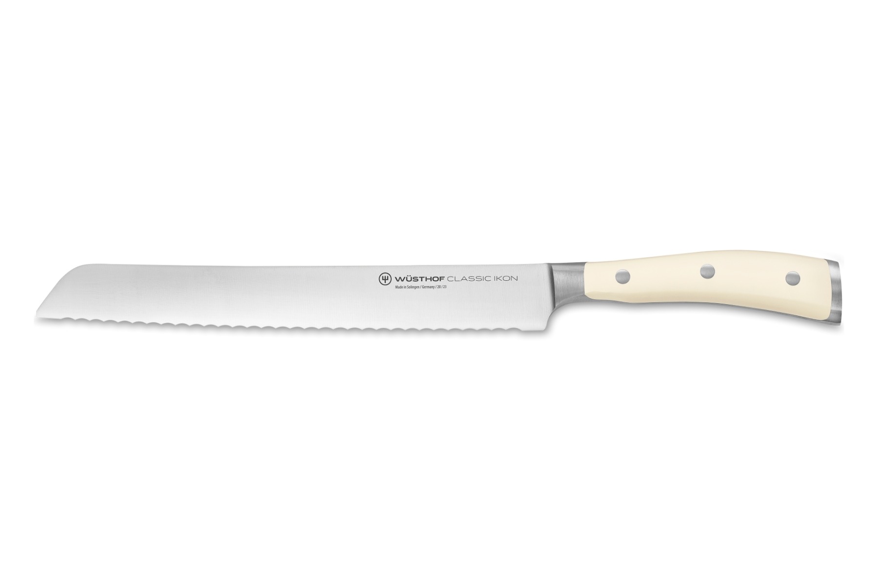 Wüsthof Classic Ikon weiß Brotmesser 23 cm 1040431023
