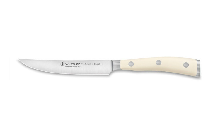 Wüsthof Classic Ikon weiß Steakmesser 12 cm 1040431712 Wüsthof Classic Ikon weiß Steakmesser 12 cm 1040431712