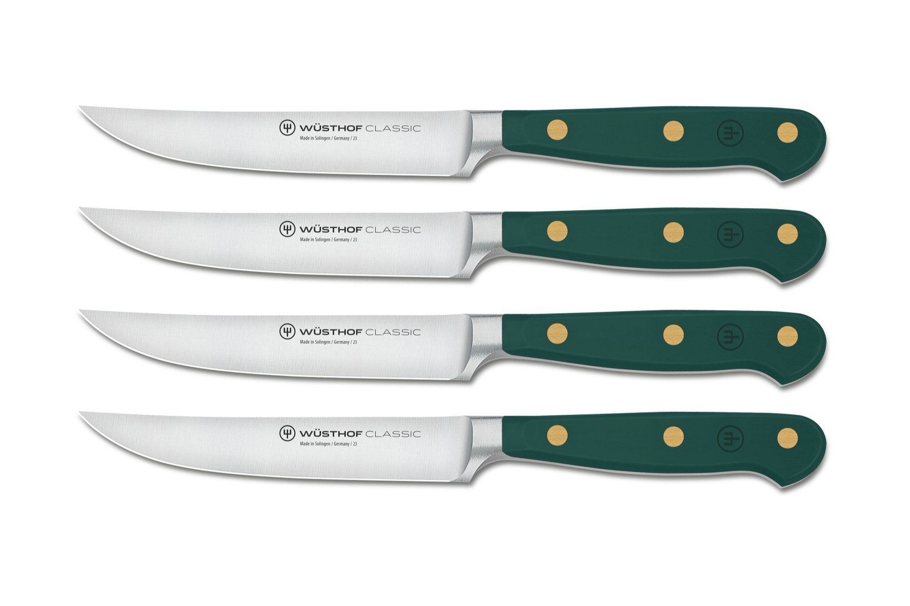 Wüsthof Classic Colour (Fresh Rosemary) Steakmesserset 4-teilig 1061760407