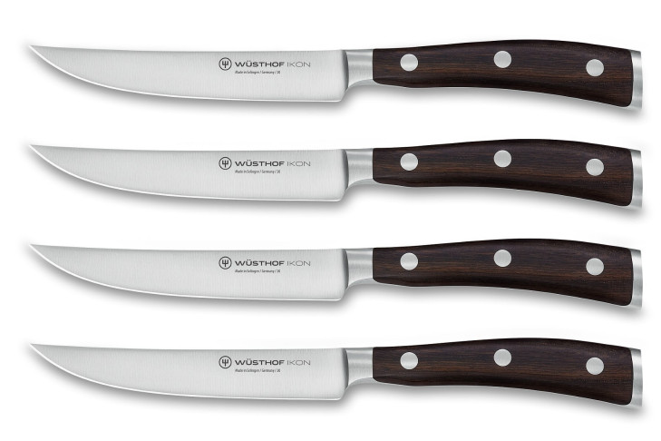 Wüsthof Ikon Steakmesserset 4-teilig 1070560402 Wüsthof Ikon Steakmesserset 4-teilig 1070560402