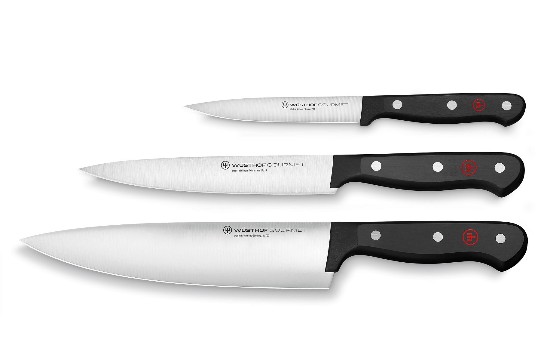 Wüsthof Gourmet Messerset 3-teilig 1125060307