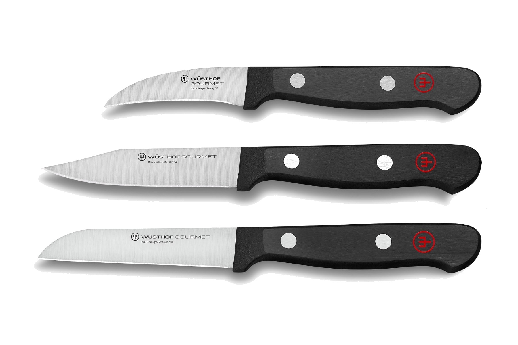 1125060310 Gemüsemesserset 3-teilig "Gourmet"