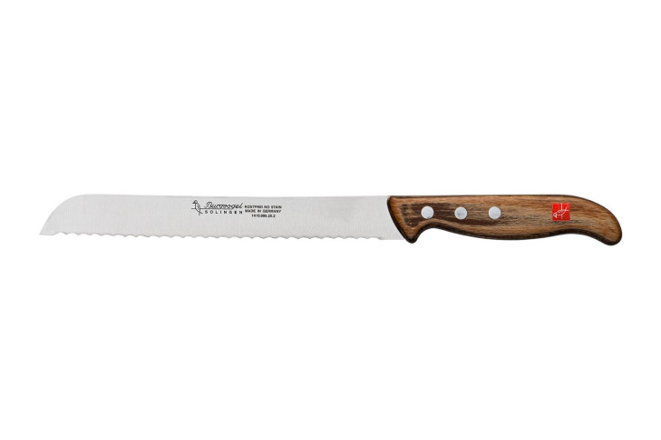 Burgvogel Solingen Brotmesser 20 cm Pakkaholzgriff Burgvogel Solingen Brotmesser 20 cm Pakkaholzgriff
