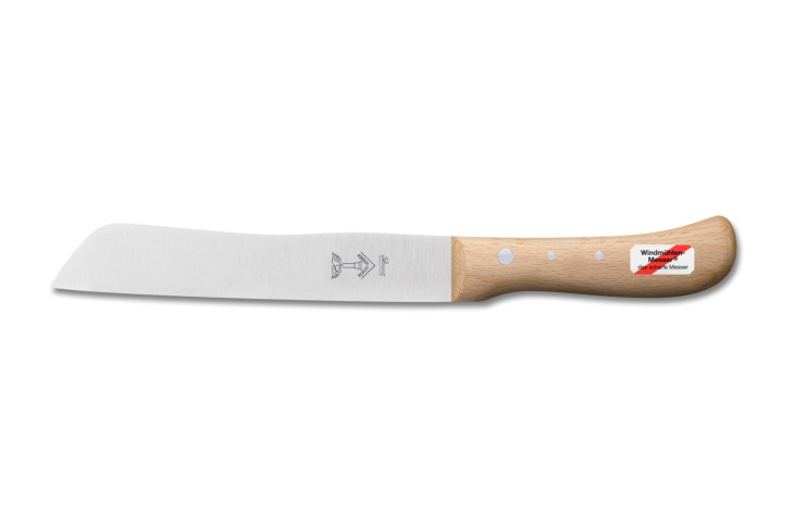 Windmühlenmesser Brotmesser 18,2 cm "Hamburger" Rotbuche Carbon Windmühlenmesser Brotmesser 18,2 cm "Hamburger" Rotbuche Carbon