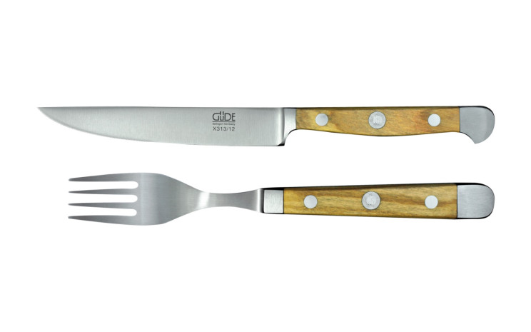 Güde Steakbesteck 2-teilg "Alpha Olive" 2-X313/12 Güde Steakbesteck 2-teilg "Alpha Olive" 2-X313/12