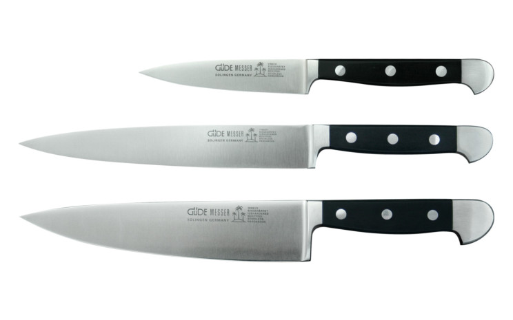 Güde Messerset 3-teilig "Alpha" Geschenkset 3-1000 Güde Messerset 3-teilig "Alpha" Geschenkset 3-1000