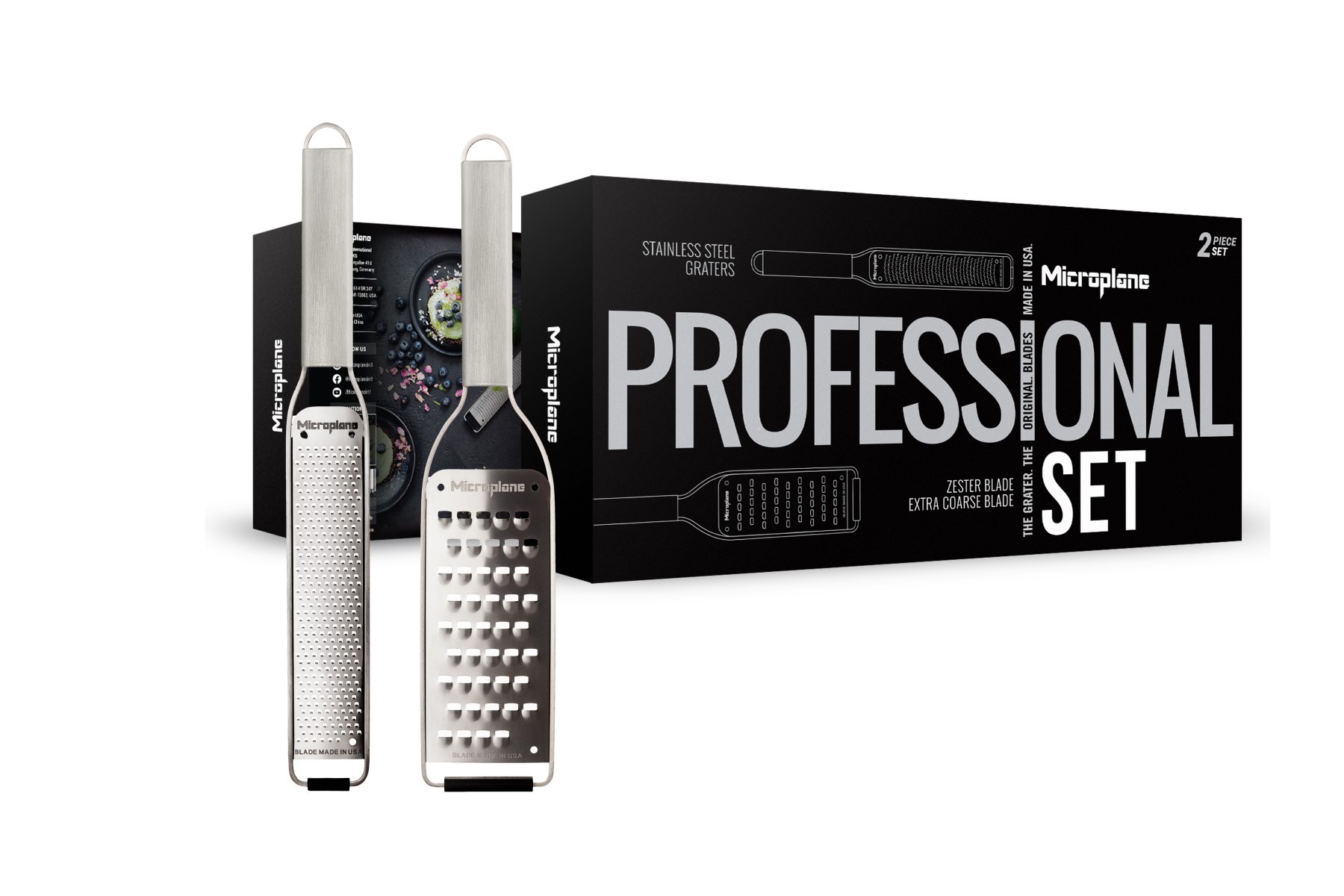 36181 Küchenreibenset 3-teilg "Gourmet" 