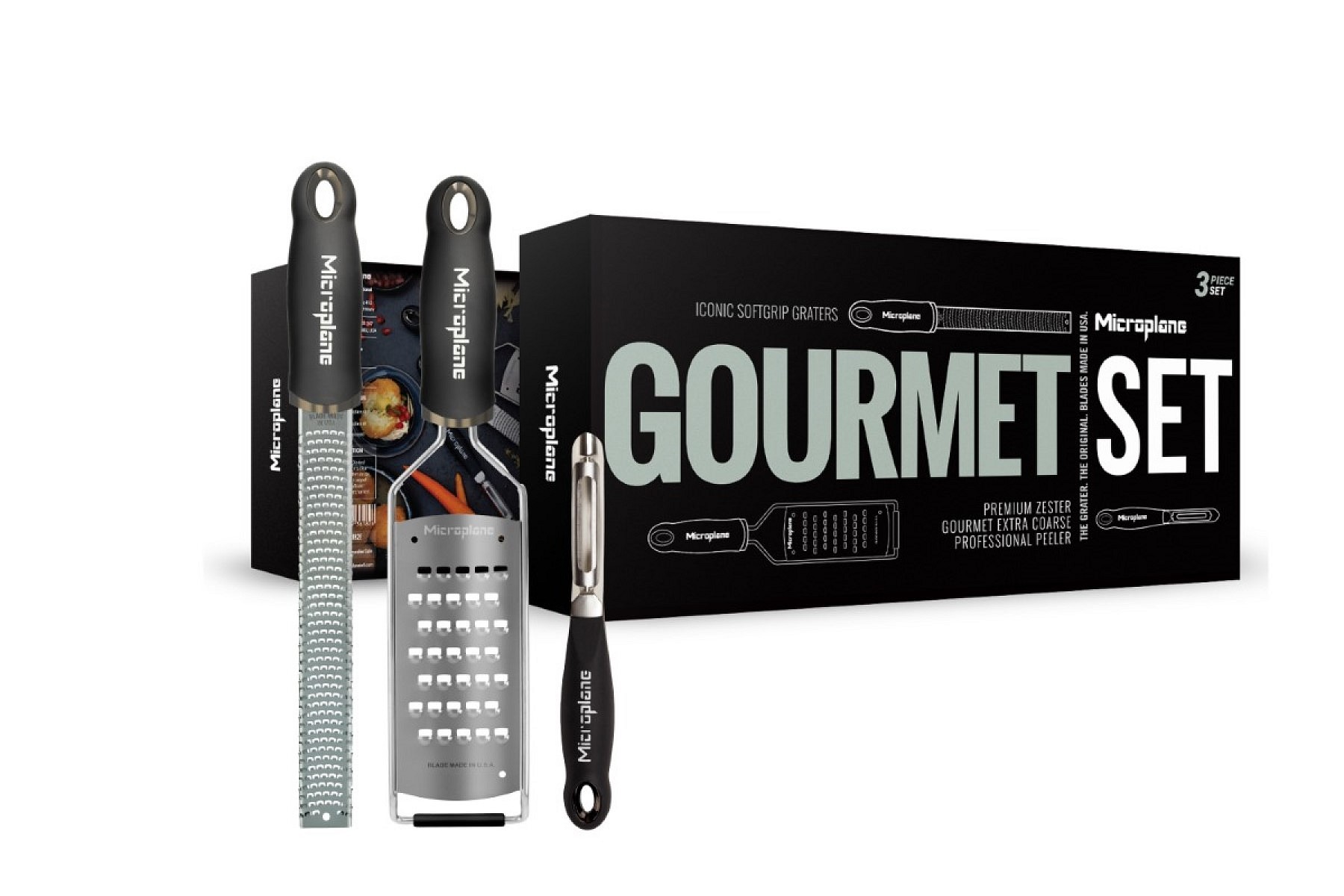 36182 Küchenreibenset 2-teilg "Gourmet Serie"