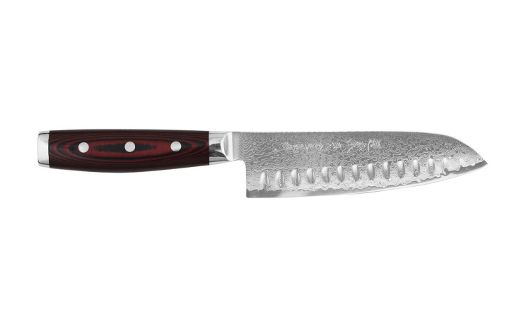 Yaxell Super GOU 161 Santoku-Messer Kullenschliff 16,5 cm 37101G Yaxell Super GOU 161 Santoku-Messer Kullenschliff 16,5 cm 37101G
