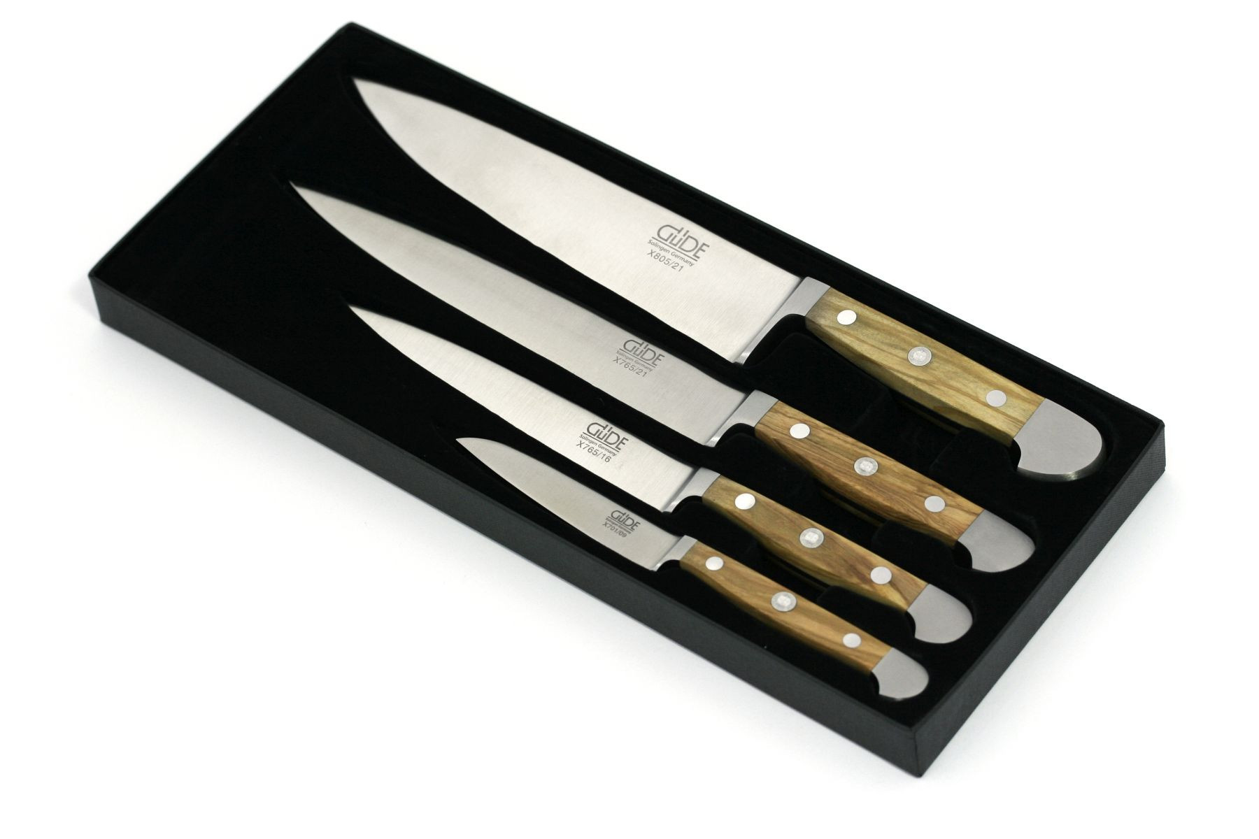 4-X000 Messerset 4-teilig "Alpha Olive"