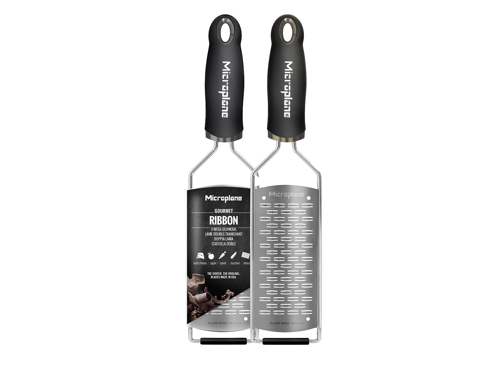 45002 Küchenreibe (2-Wege-Schneide) "Gourmet Serie"