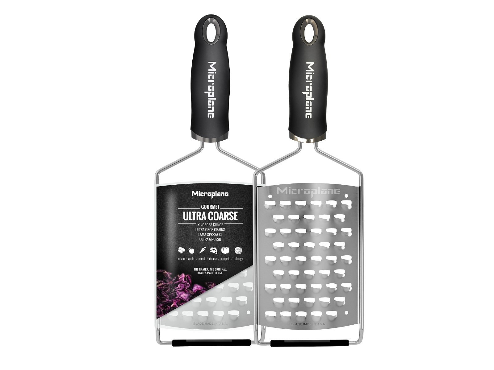 45011 Küchenreibe (XL-Grob) "Gourmet Serie"