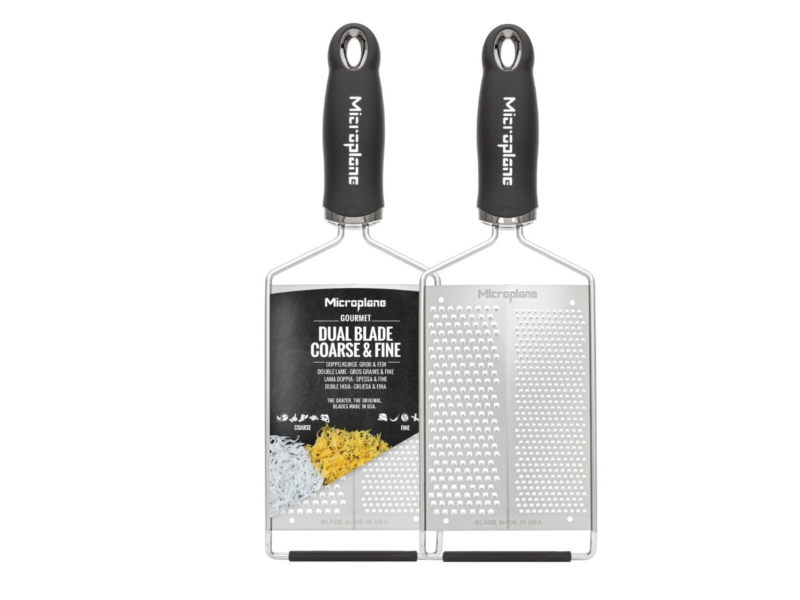 45022 Küchenreibe (Doppel Klinge) "Gourmet Serie"