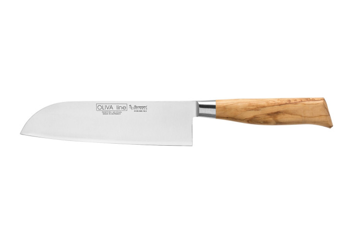 Burgvogel Santoku-Messer 18 cm "Oliva Line" 6100.926.18.0 Burgvogel Santoku-Messer 18 cm "Oliva Line" 6100.926.18.0