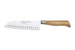 Burgvogel Santoku-Messer 18 cm Kullenschliff "Oliva Line" 6100.926.18.6