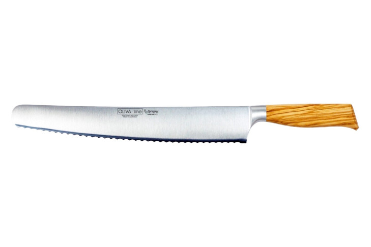 Burgvogel langes Brotmesser 31 cm "Oliva Line" 6940.926.31.2.01 Burgvogel langes Brotmesser 31 cm "Oliva Line" 6940.926.31.2.01