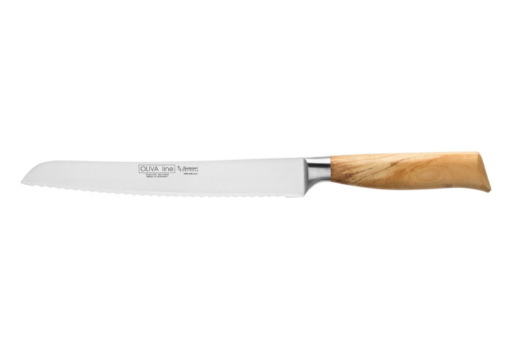 Burgvogel Brotmesser 23 cm Wellenschliff "Oliva Line" 6990.926.23.2 Burgvogel Brotmesser 23 cm Wellenschliff "Oliva Line" 6990.926.23.2
