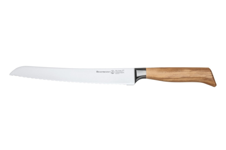 Burgvogel Brotmesser 23 cm mit Konvexen Wellenschliff "Oliva Line" 6990.926.23.5 Burgvogel Brotmesser 23 cm mit Konvexen Wellenschliff "Oliva Line" 6990.926.23.5
