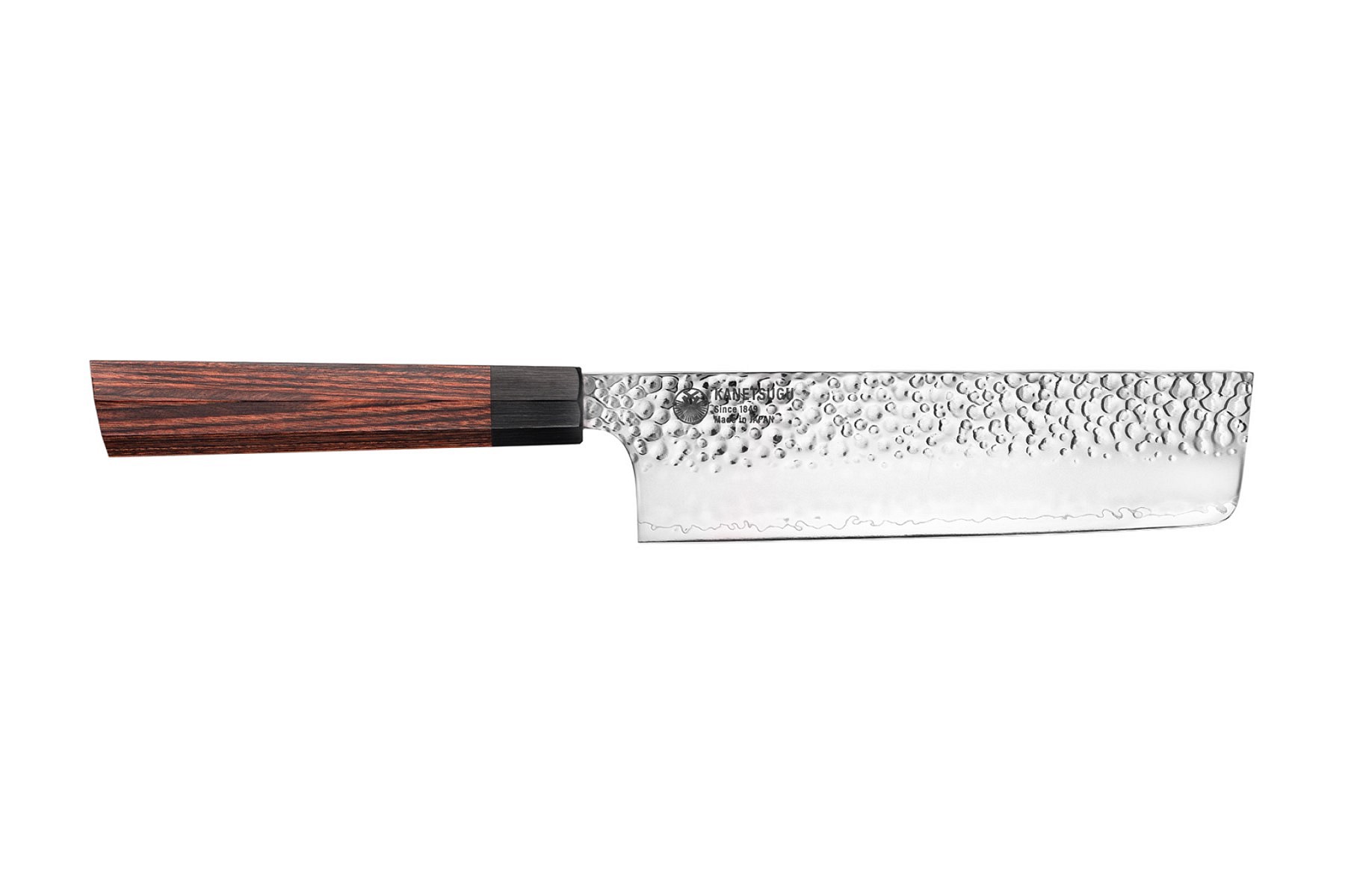 Kanetsugu Nakiri-Messer 17,5 cm Hammerschlag 9106