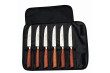 Burgvogel Steakmesserset 6-teilig + Tasche "Nature Line" 9600.906.12.3 Burgvogel Steakmesserset 6-teilig + Tasche "Nature Line" 9600.906.12.3