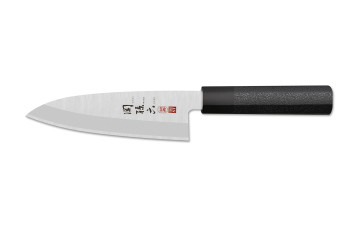 AK-5073 Deba-Messer 15 cm "Seki Magoroku Hekiju"
für Linkshänder AK-5073 Deba-Messer 15 cm "Seki Magoroku Hekiju"
für Linkshänder