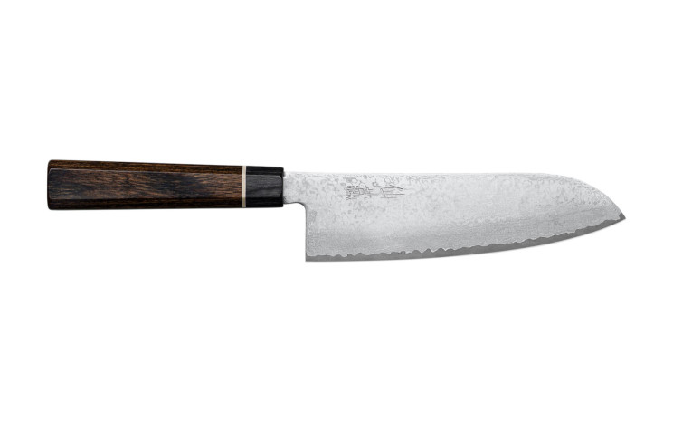 Senzo Black Damast Santoku-Messer 16,7 cm BD-04 Senzo Black Damast Santoku-Messer 16,7 cm BD-04