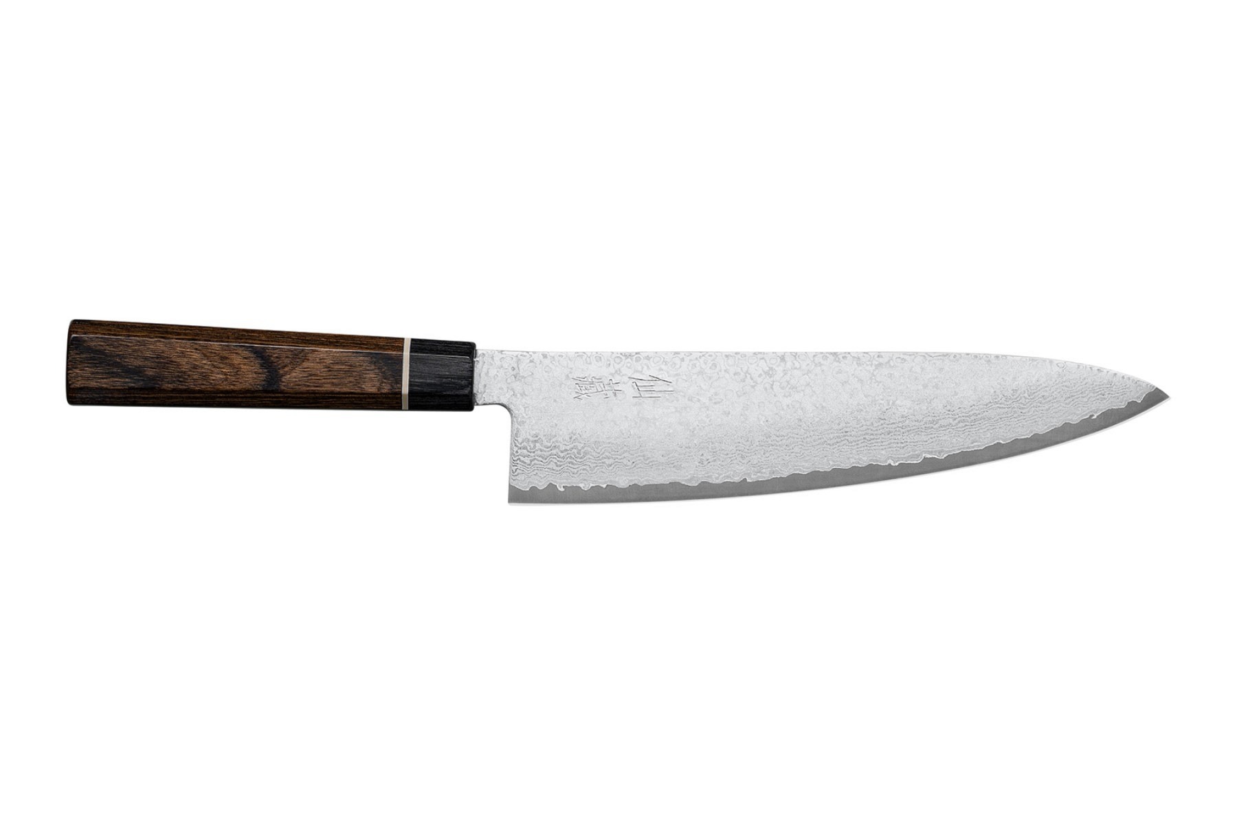 Senzo Black Damast Kochmesser 20 cm BD-05