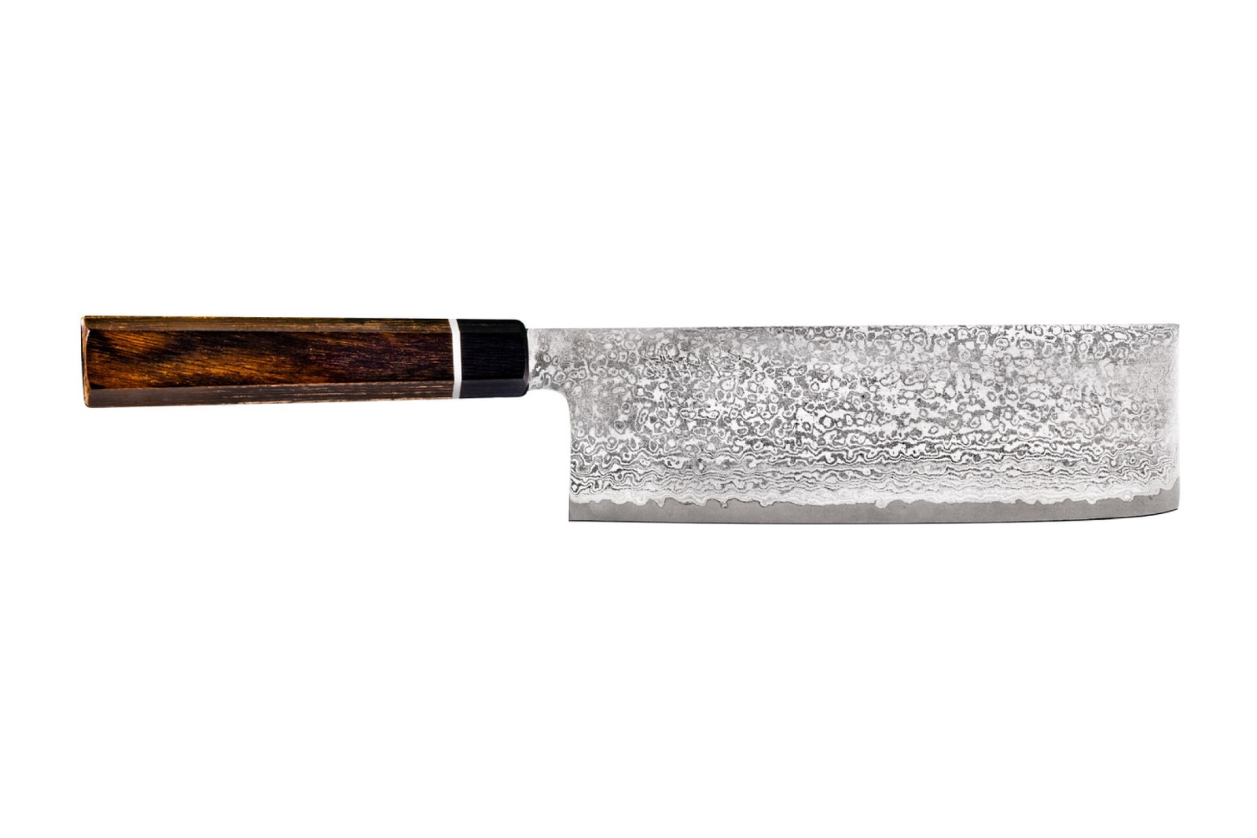 Senzo Black Damast Nakiri-Messer 17 cm BD-10