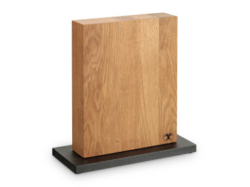 BL_08 Messerblock Eiche/Grau "8er" BL_08 Messerblock Eiche/Grau "8er"