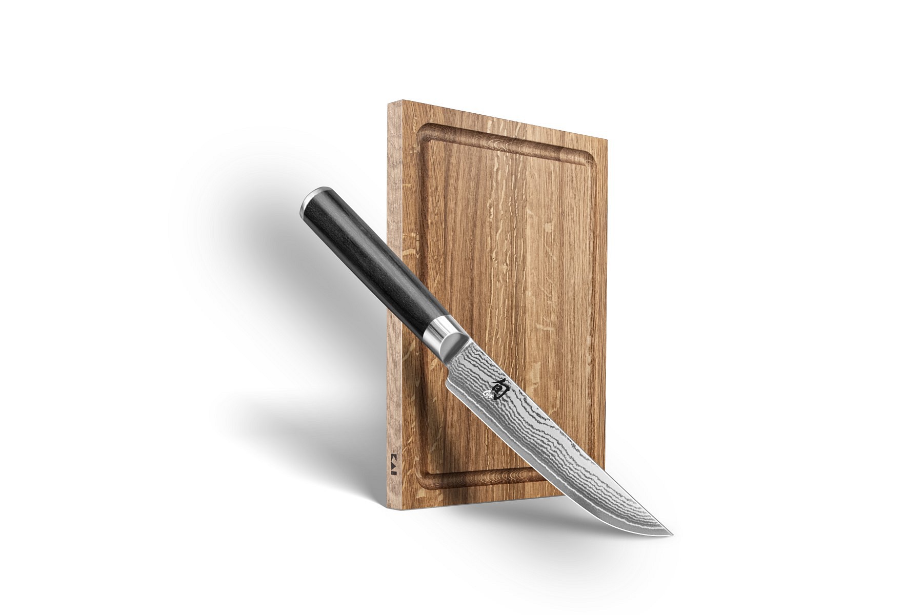 DM0711-W25 Geschenkset Steakmesser + Schneidbrett "Shun"