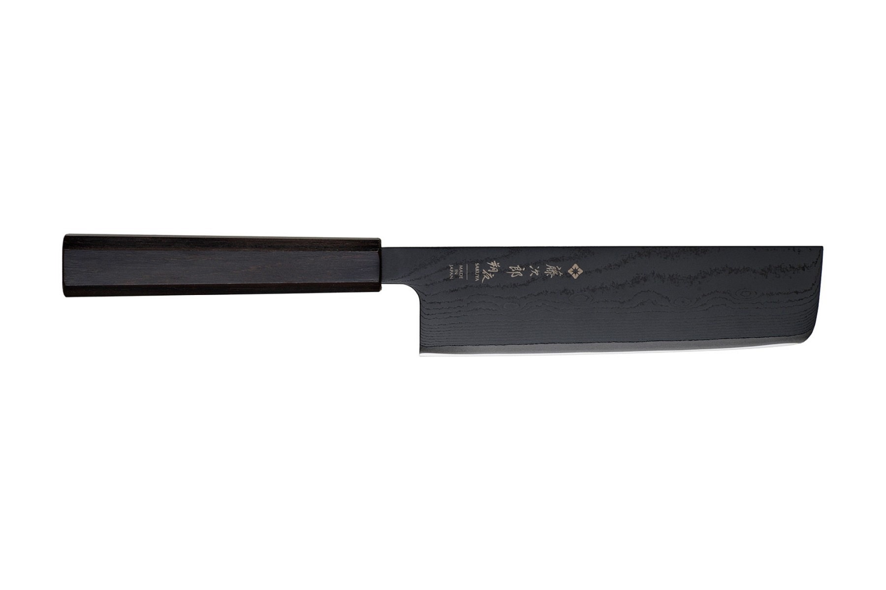 FD-1378 Black Damast Nakiri-Messer 16,5 cm "Sakuya"