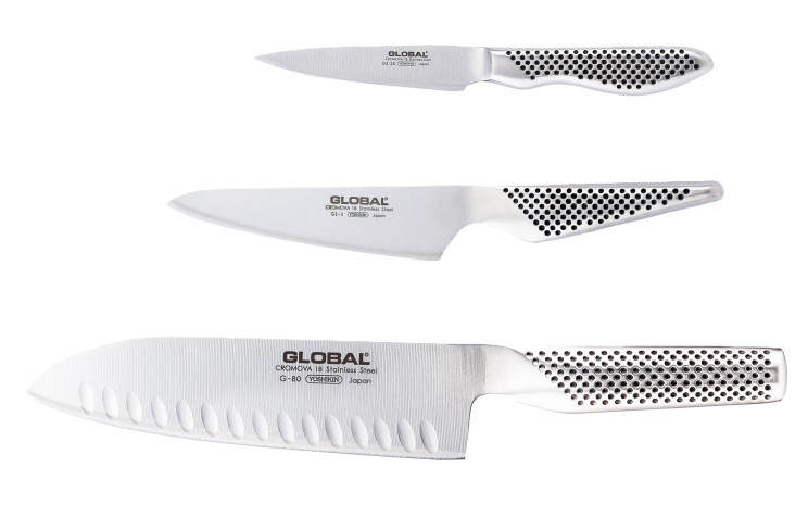 Global Messerset 3-teilig G-80338