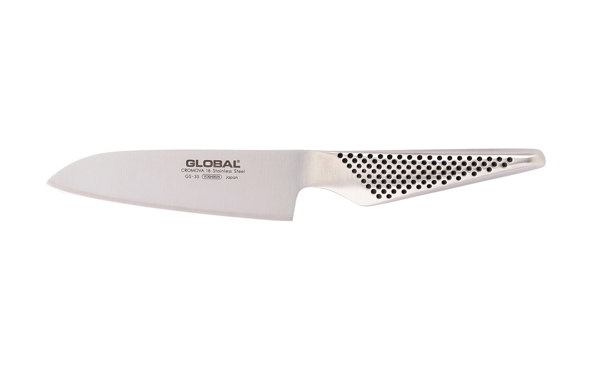 Global Santoku Messer 13 cm GS-35 Rückläufer
