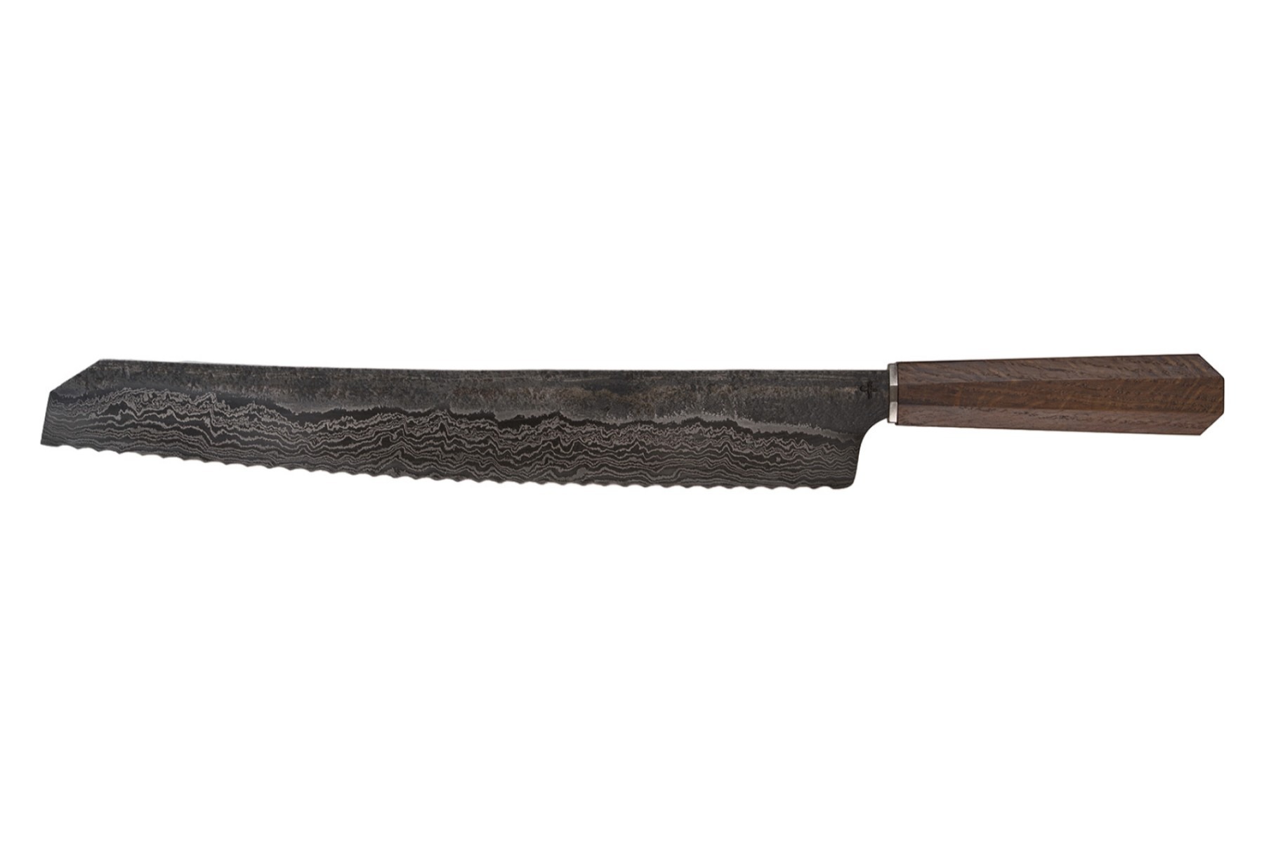 Hohenmoorer H9 Brotmesser 60L-Slim Damast Edition