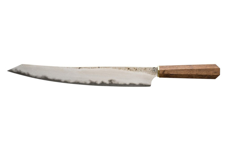 Hohenmoorer Grillmesser Eiche geräuchert 3-Lagenstahl Hohenmoorer Grillmesser Eiche geräuchert 3-Lagenstahl