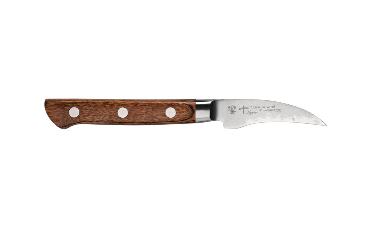 Tamahagane Damast Schälmesser 7 cm KP1110 Tamahagane Damast Schälmesser 7 cm KP1110