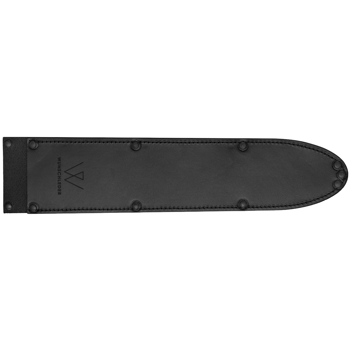 Klingenschützer Lederscheide für schmale Messer bis 25 cm Klingenlänge