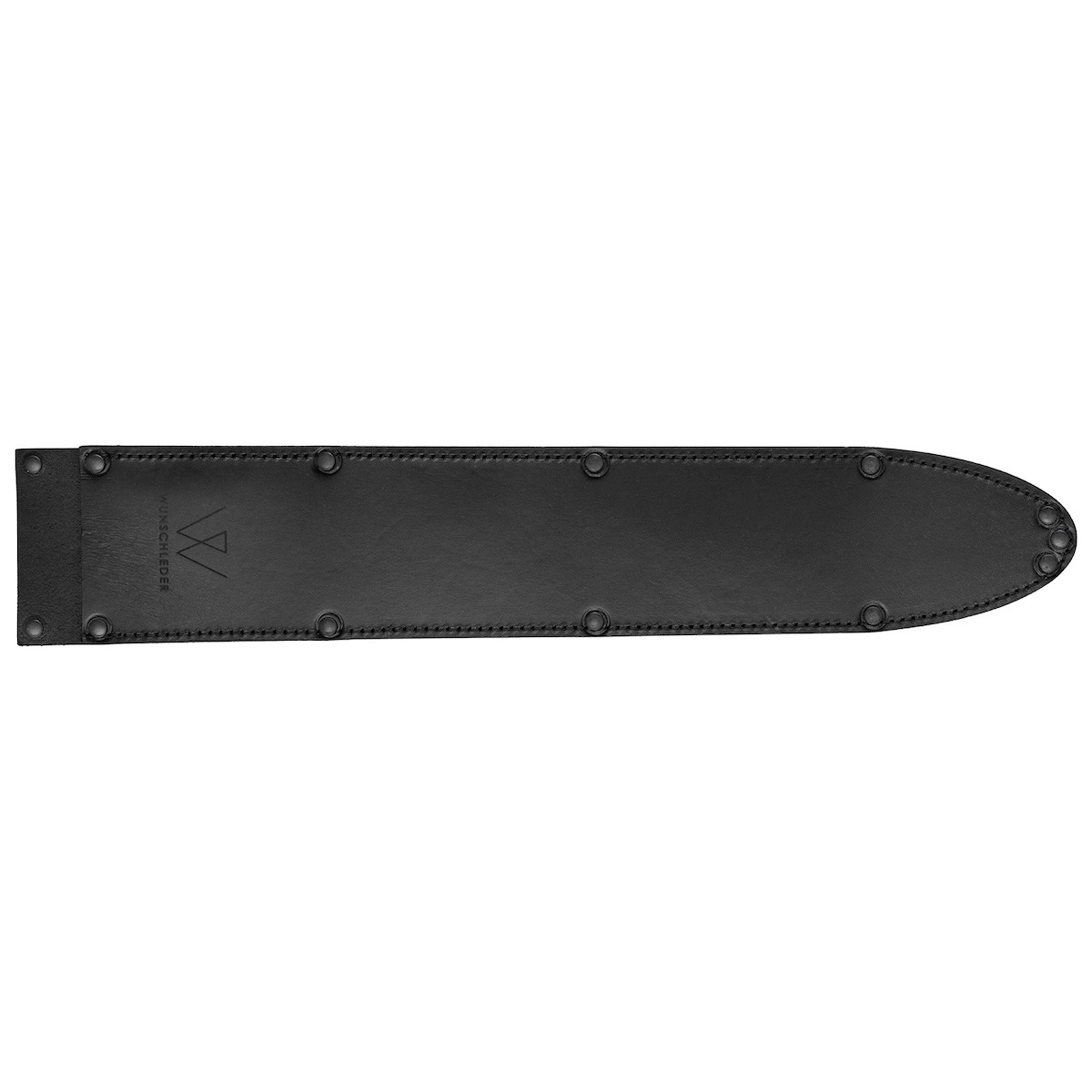 Klingenschützer Lederscheide für schmale Messer bis 30 cm Klingenlänge