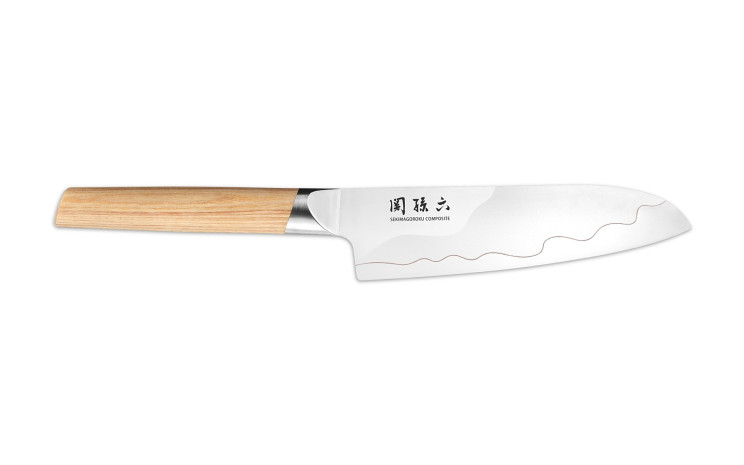 KAI Seki Magoroku Composite Santoku Messer 16,5 cm MGC-0402 KAI Seki Magoroku Composite Santoku Messer 16,5 cm MGC-0402