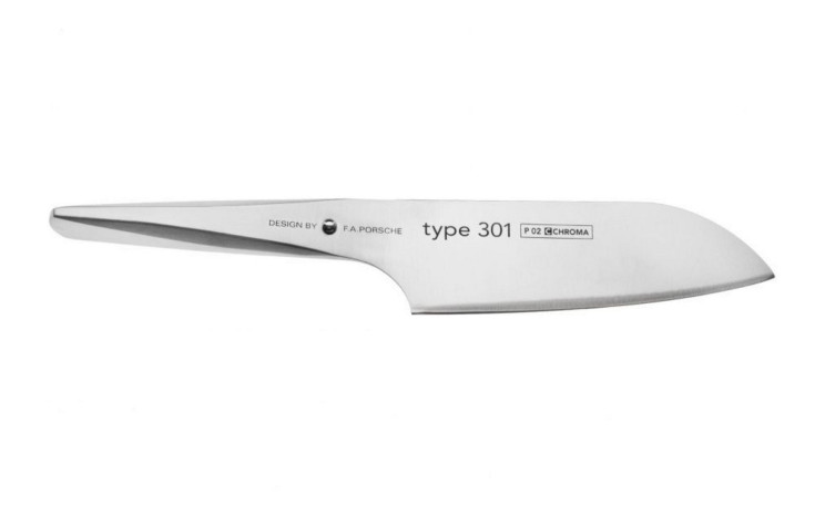 P-02 CHROMA type 301 Santoku 17,8 cm P-02 CHROMA type 301 Santoku 17,8 cm