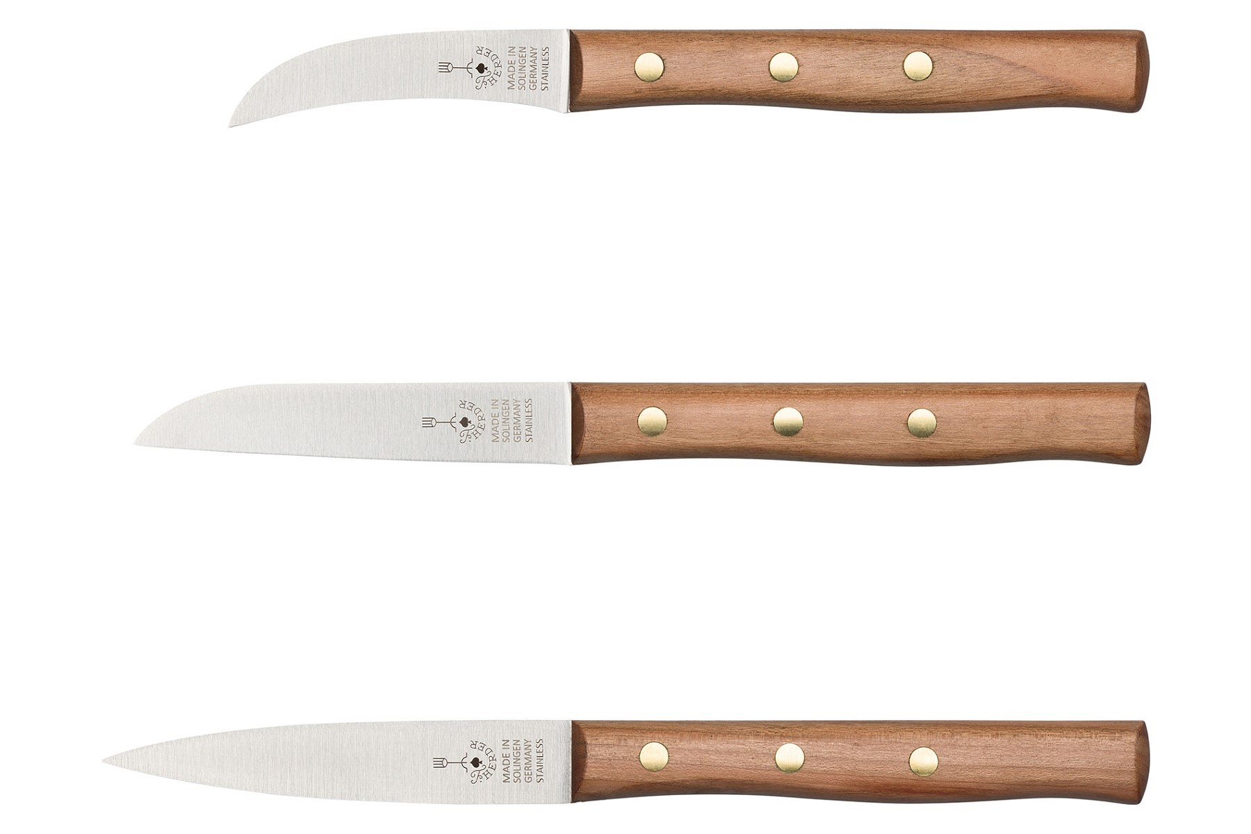 SET.0003.RF.CHERRY.HERDER Messerset 3-teilig Kirsche "Zöppken Style"
