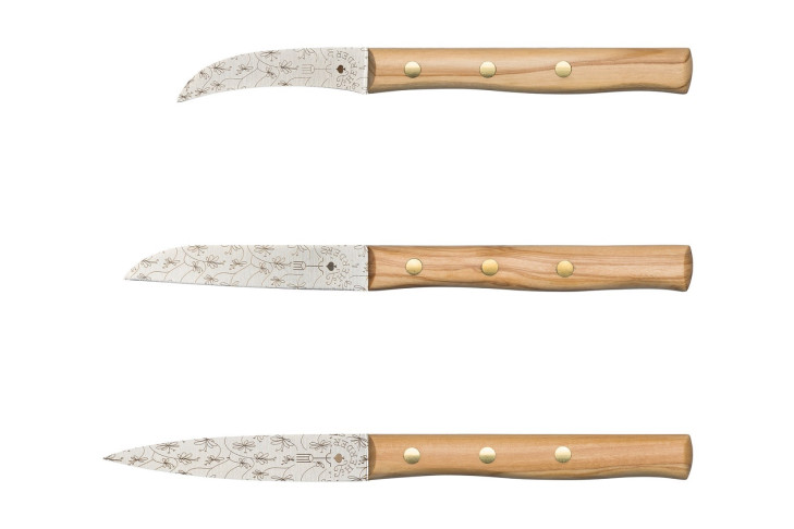 Friedr. Herder Messerset 3-teilig Zöppken Style "Olive" Friedr. Herder Messerset 3-teilig Zöppken Style "Olive"