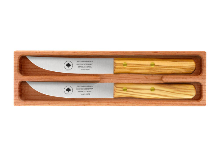 Friedr. Herder Steakmesserset 2-teilig "Olive" Friedr. Herder Steakmesserset 2-teilig "Olive"