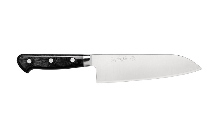 Takamura Santoku Messer 3 Lagen 16,5 cm VG10 Stahl  Takamura Santoku Messer 3 Lagen 16,5 cm VG10 Stahl