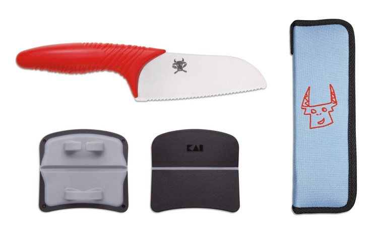 KAI Tim Mälzer Juniorkochmesser mit Fingerprotektor TMJ-1000 KAI Tim Mälzer Juniorkochmesser mit Fingerprotektor TMJ-1000